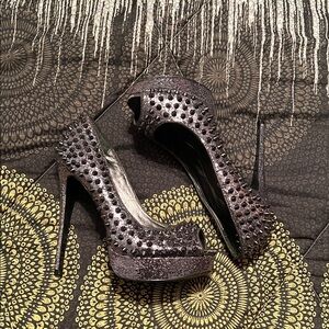 steve madden studded heels